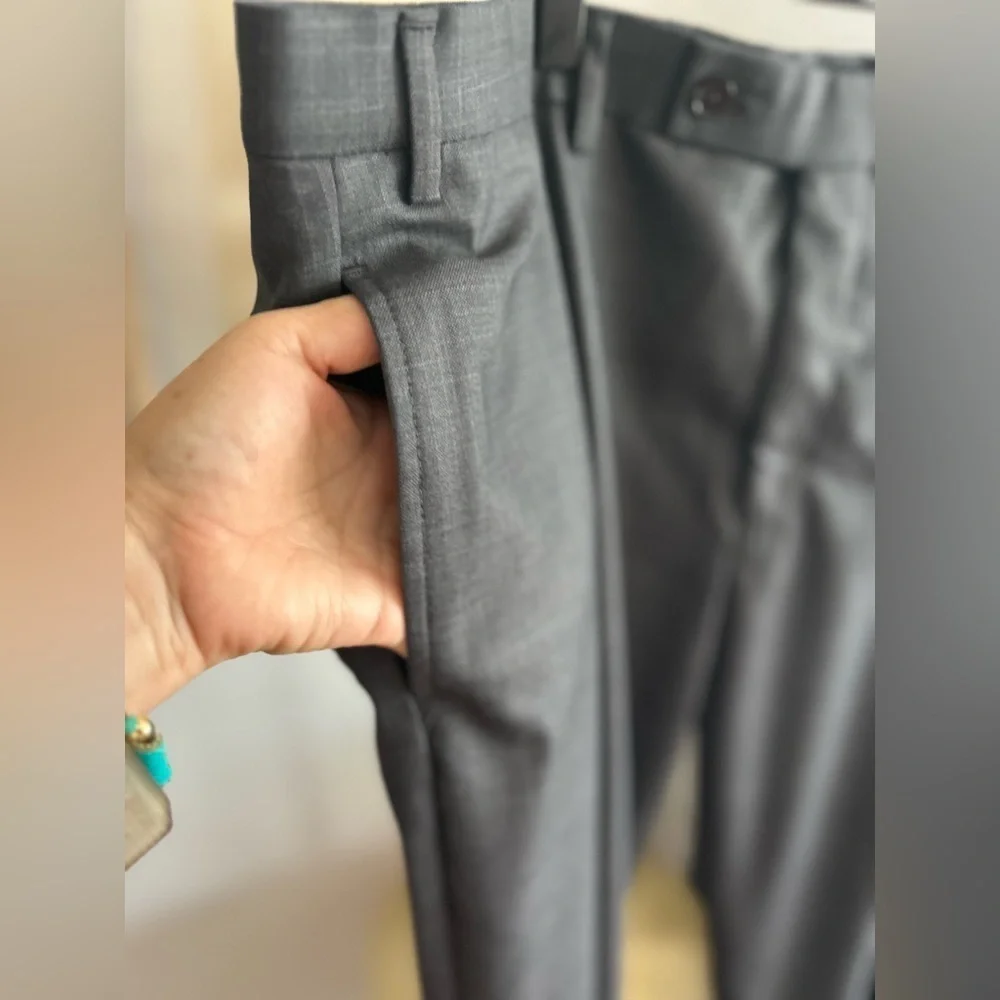 Lauren Ralph Lauren Gray Ultraflex Classic Fit Pants 40X30  Office Corporate